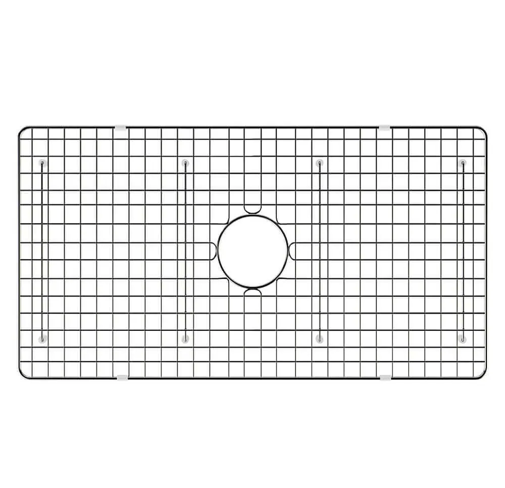 Ruvati Stainless Steel Bottom Rinse Grid Replacement for RVL2100WH Fireclay Kitchen Sink