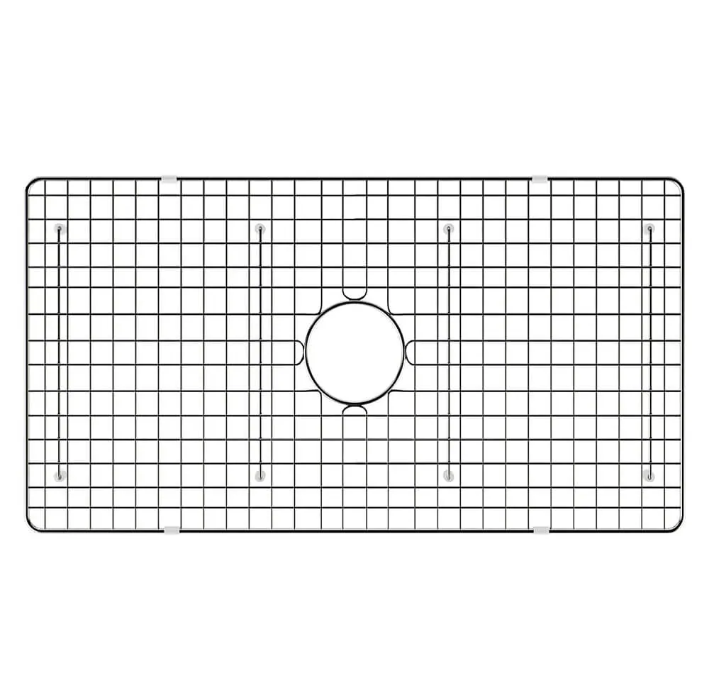 Ruvati Stainless Steel Bottom Rinse Grid Replacement for RVL2300WH Fireclay Kitchen Sink