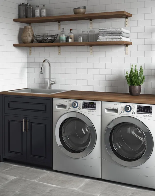 Laundry and utility sinks