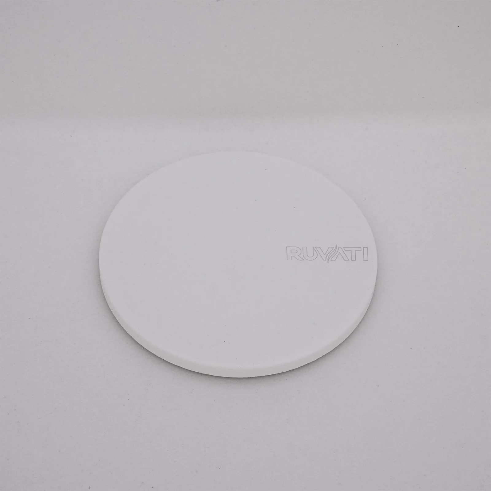 Ruvati Drain Cover for Composite Kitchen Sink and Garbage Disposal – Matte White
