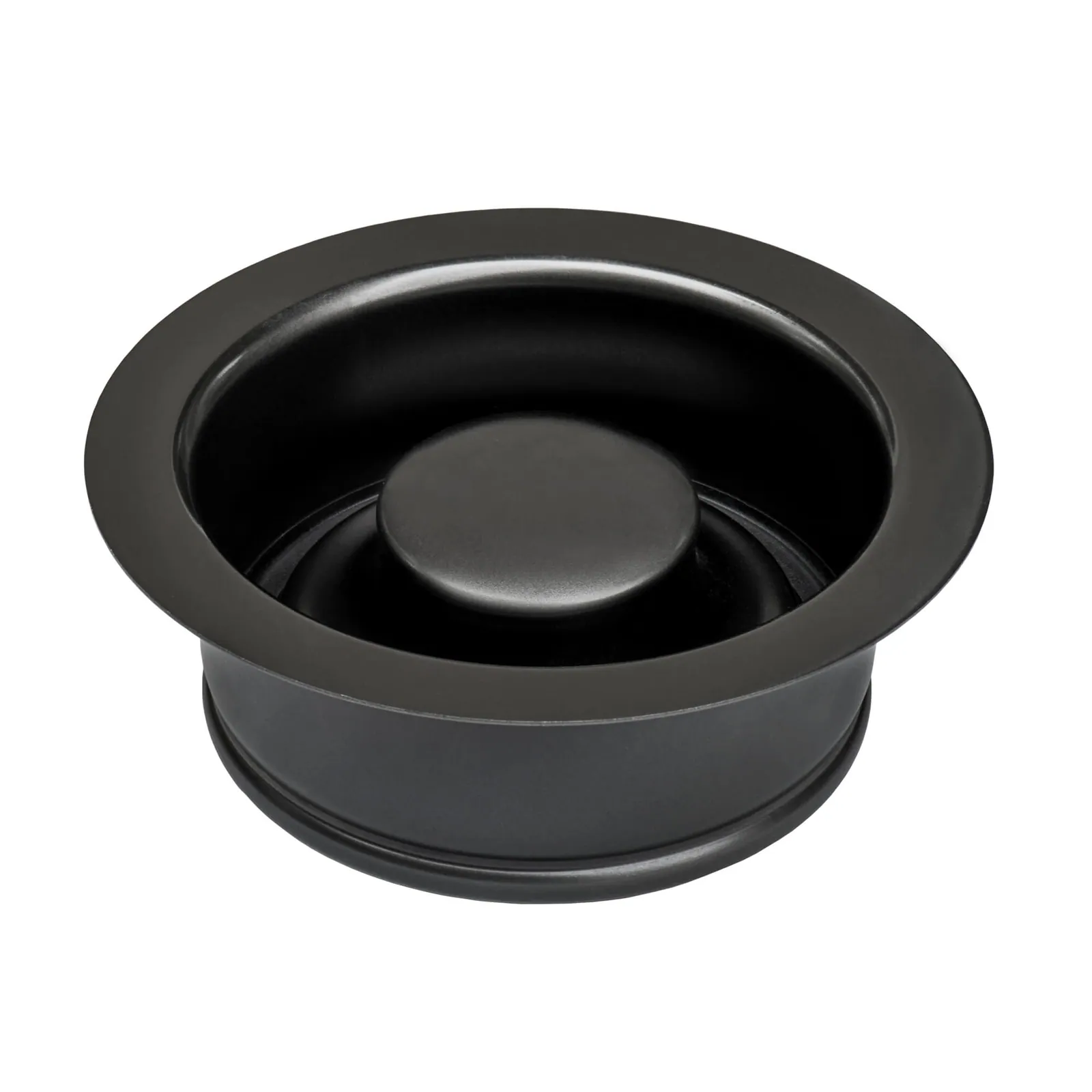 Ruvati Garbage Disposal Flange for Kitchen Sinks – Gunmetal Black Stainless Steel