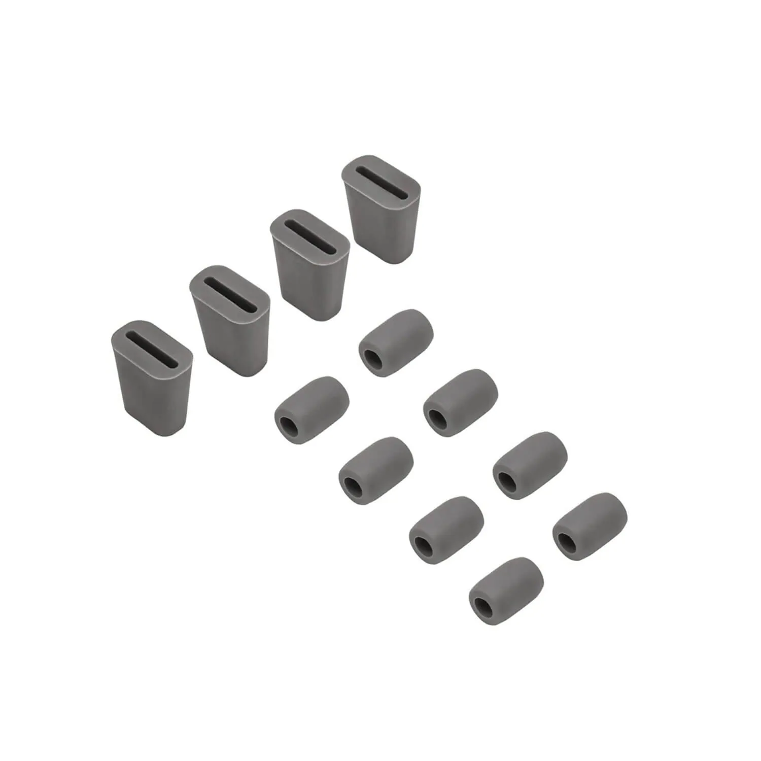 Ruvati Rinse Grid Bumpers (8 qty) and Feet (4 qty) Set – Gray