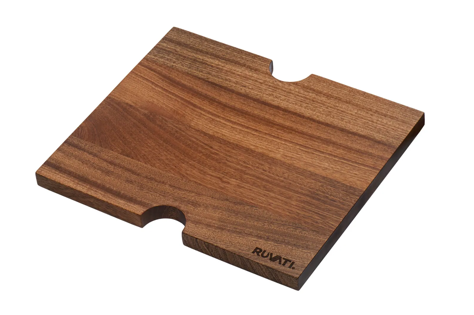 Ruvati 13 x 11 inch Solid Wood Replacement Cutting Board for RVH8215 and RVQ5215 workstation sinks
