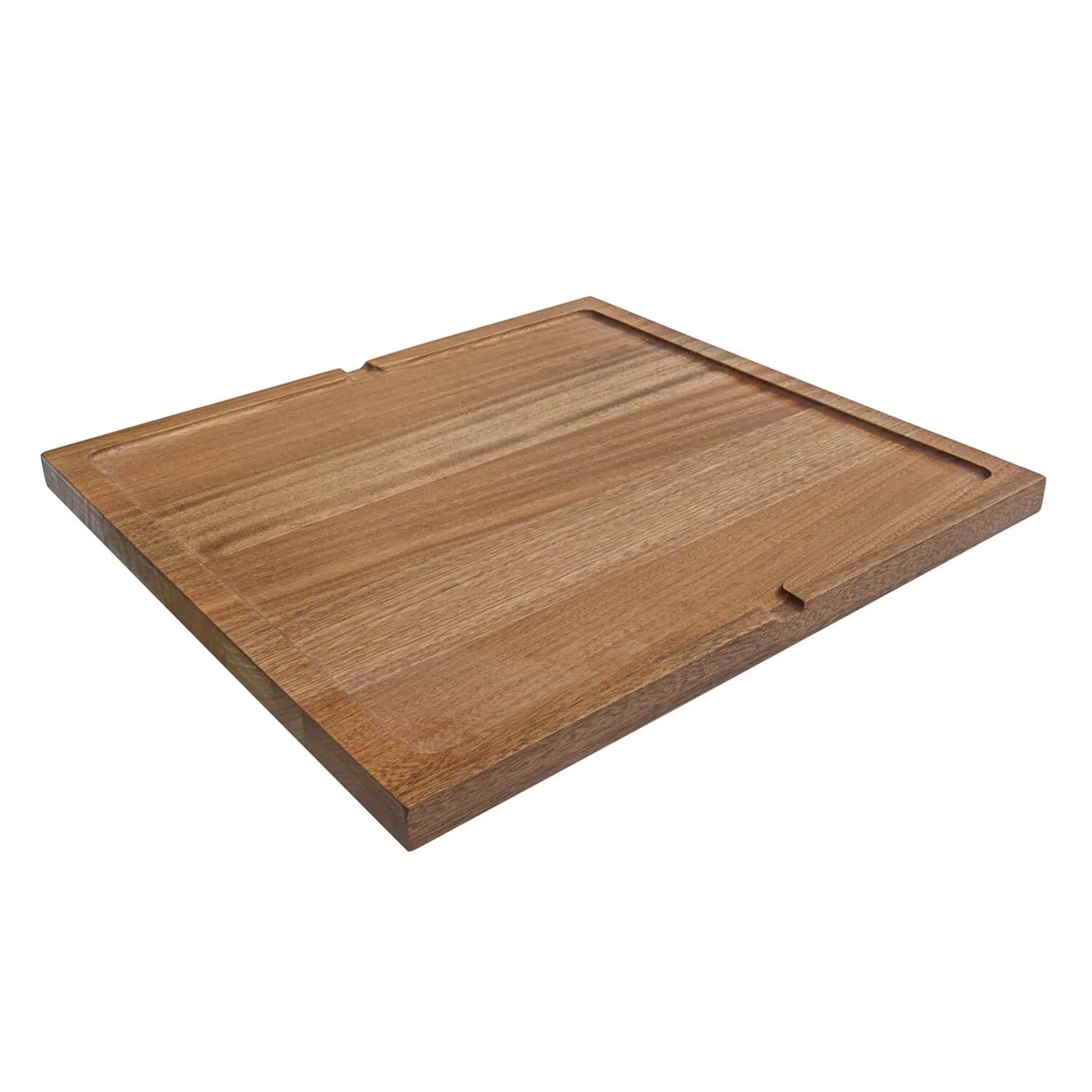 Ruvati 17 x 16 inch Solid Wood Dual-Tier Replacement Cutting Board for Ruvati Workstation Sinks