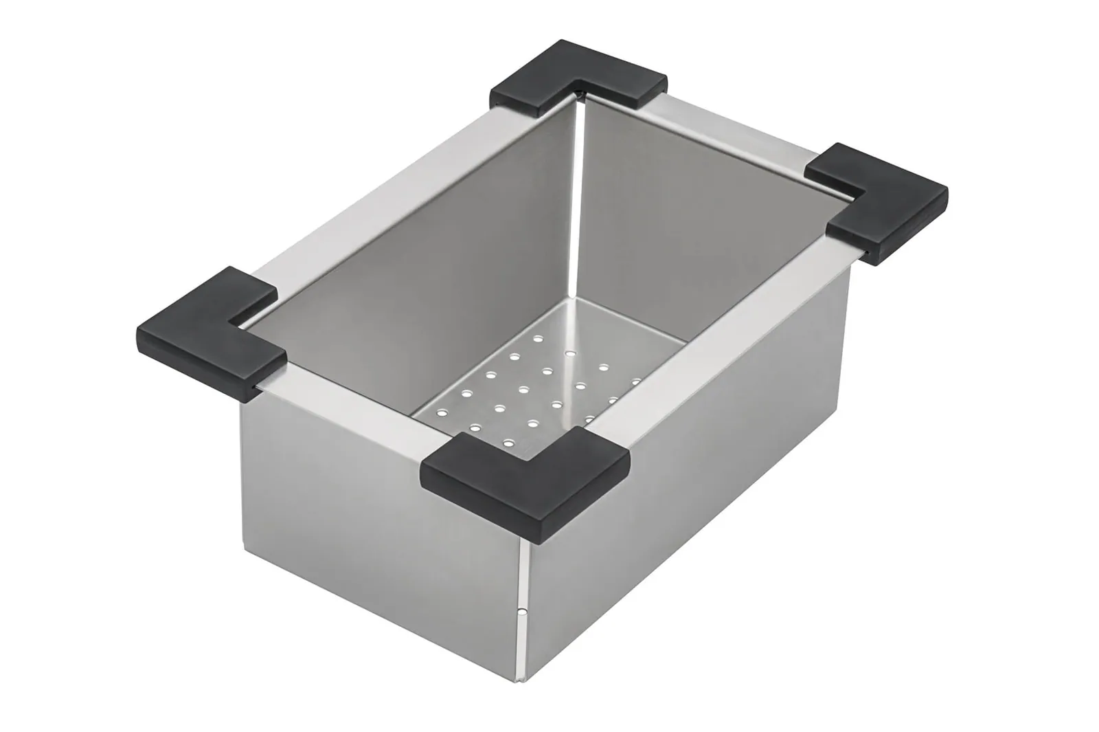 Ruvati replacement colander for RVH8215 sink – Stainless Steel with Plastic Corners