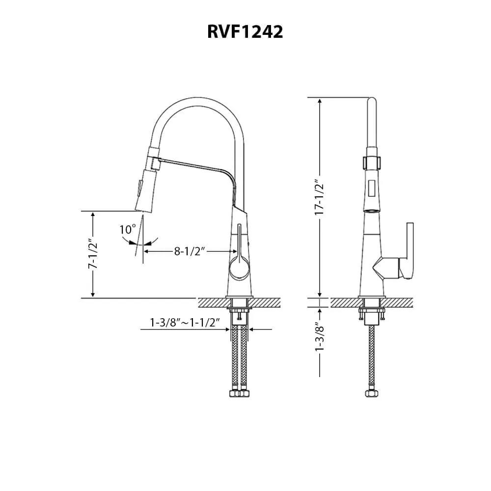 Dimension drawing for RVF1242BN
