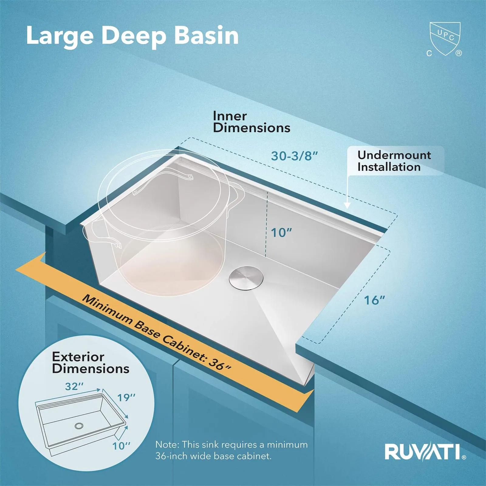 Dimension drawing for RVH8300