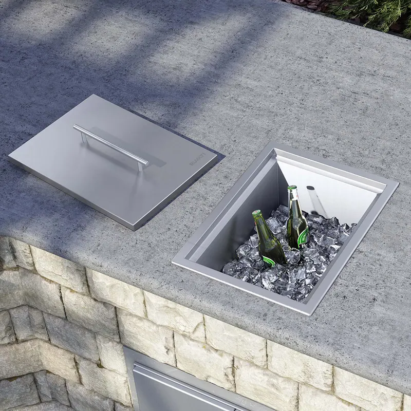 Outdoor Insulated Ice Chest Sink
